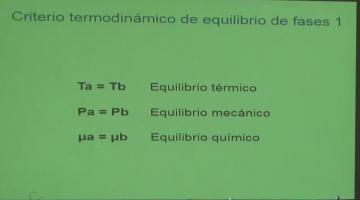 Fisicoquimica 2020. Transformaciones físicas de sustancias puras.